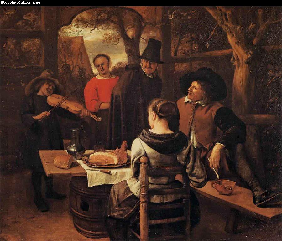 Jan Steen The Meal